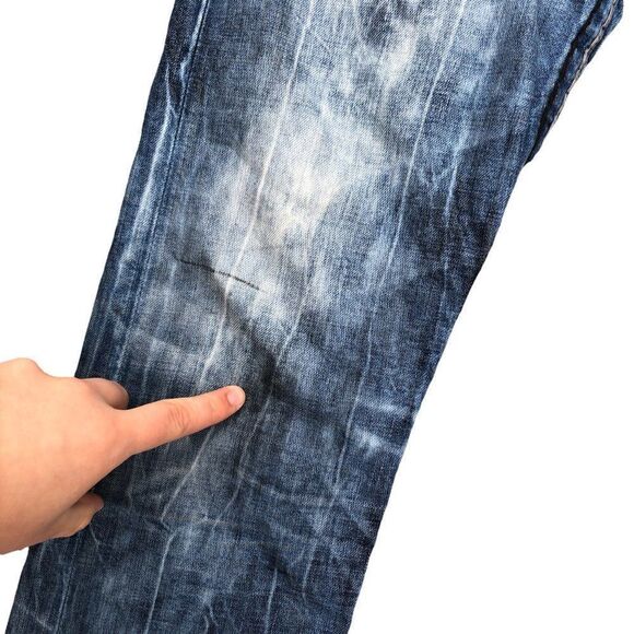 True Religion Jeans Size 29 RICKY SUPER T Blue - Picture 12 of 15